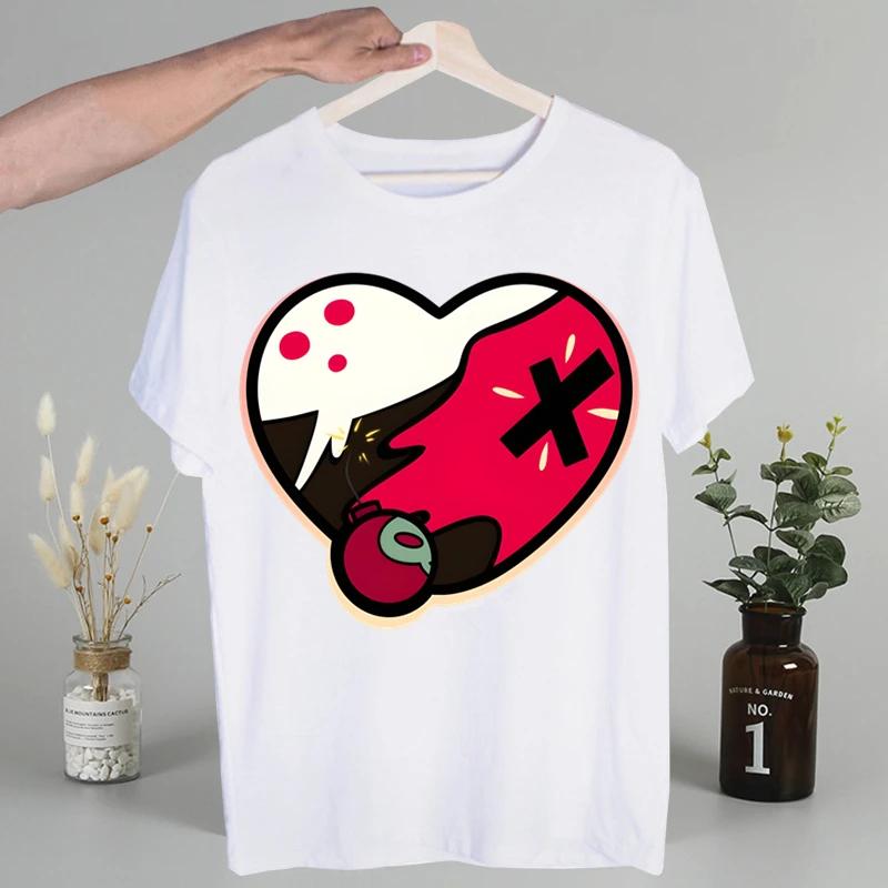Hazbin Hotels Alastor Men's Tshirt Cute Printing Shirt Mens Fashion T-Shirt For Men Casual Tops Short Sleeves Tees