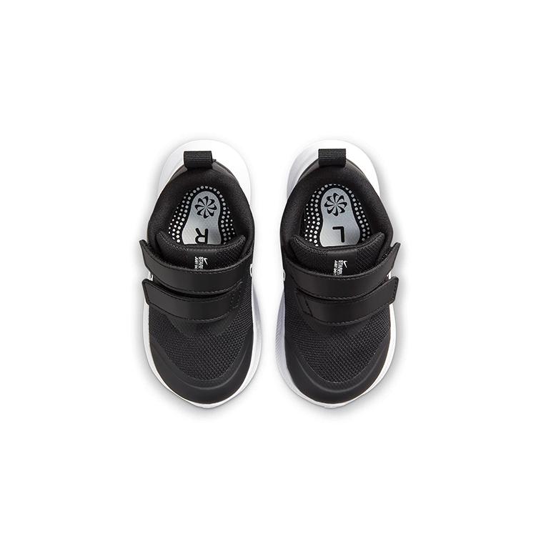 New Nike Star Runner 3 Low Top Running Shoes Black White Infant And Toddler DA2778-003