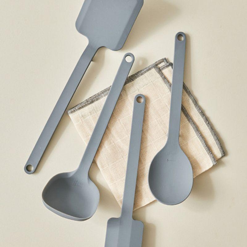 Reborn. J Non-Touching Silicone Kitchen Tool Set of 4 Colors