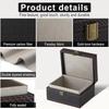 Anti Theft Faraday Box RFID Faraday Key Fob Signal Blocker Radiation-proof Mobile Phone Box Car Keyless Security Organizer