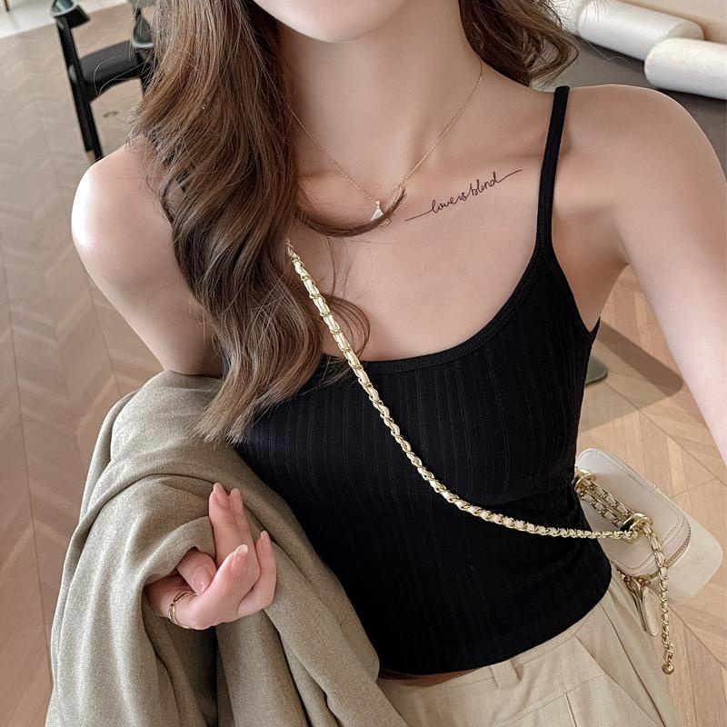 

Осенне-зимний белый теплый нижний жилет для женщин с нагрудной подкладкой, одна фиксированная новая облегающая внутренняя блузка One size