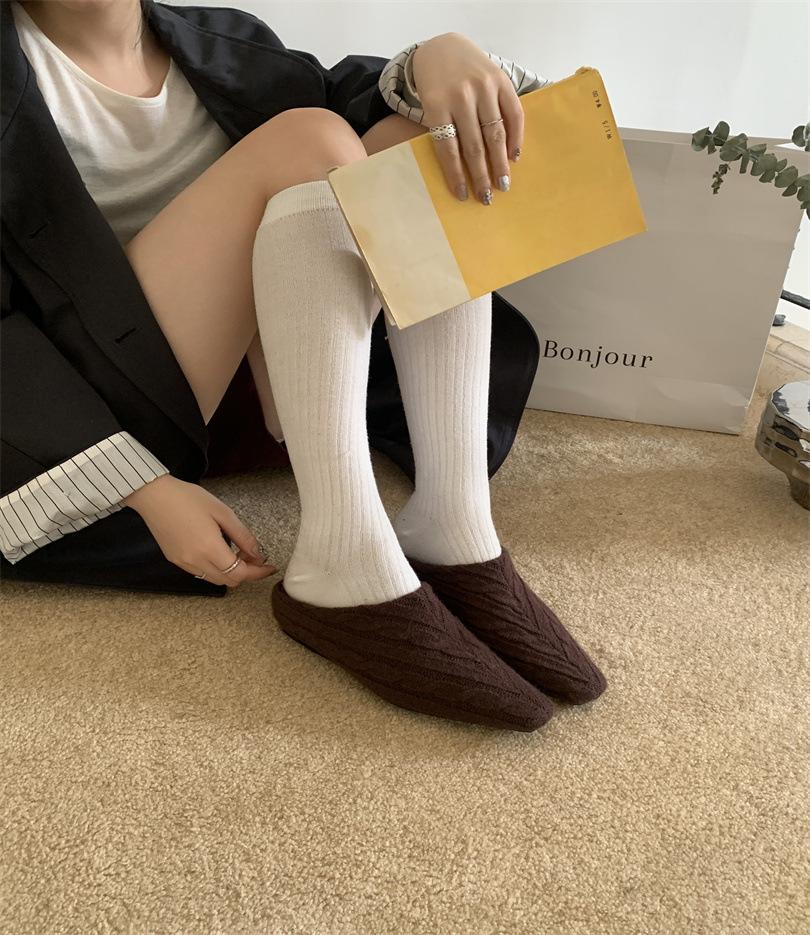 Slippers Spring and Autumn Lightweight Couple Thin Four Seasons Breathable Household Non-slip Winter Cotton Slippers Hot