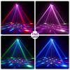 Pro Spotting 4-Arm Light with Laser Beam for KTV Bar, Indoor Party & Stage Lighting