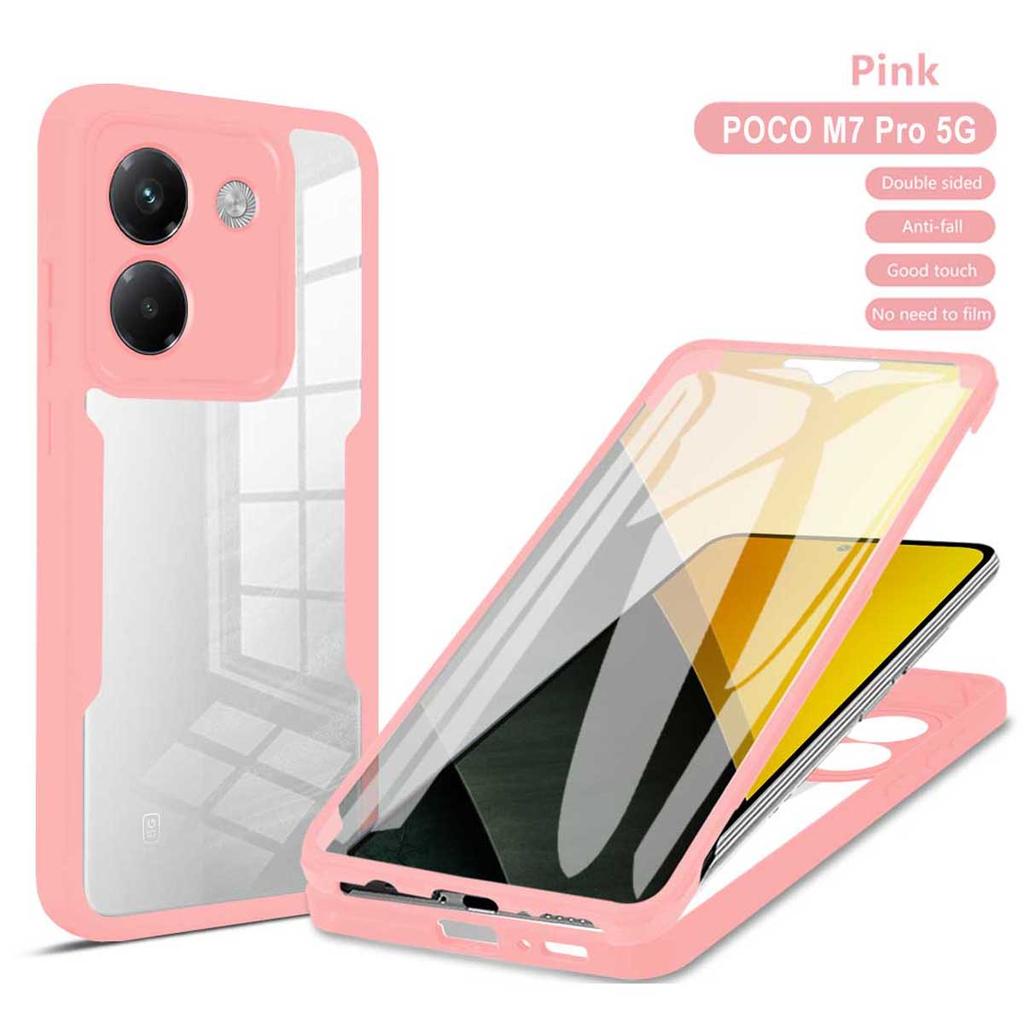 Pro Mi Poco M7 M6 F7 F6 F5 Pro Nárazuvzdorné a proti pádu 360 Plně obalené pouzdro na telefon Pro Mi Poco F7 Ultra