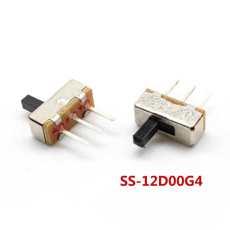 10PCS Mini Slide Switch DIP PCB Toggle Switch SPST SPDT 2/3 Pin Tactile Switch for Electronic Projects