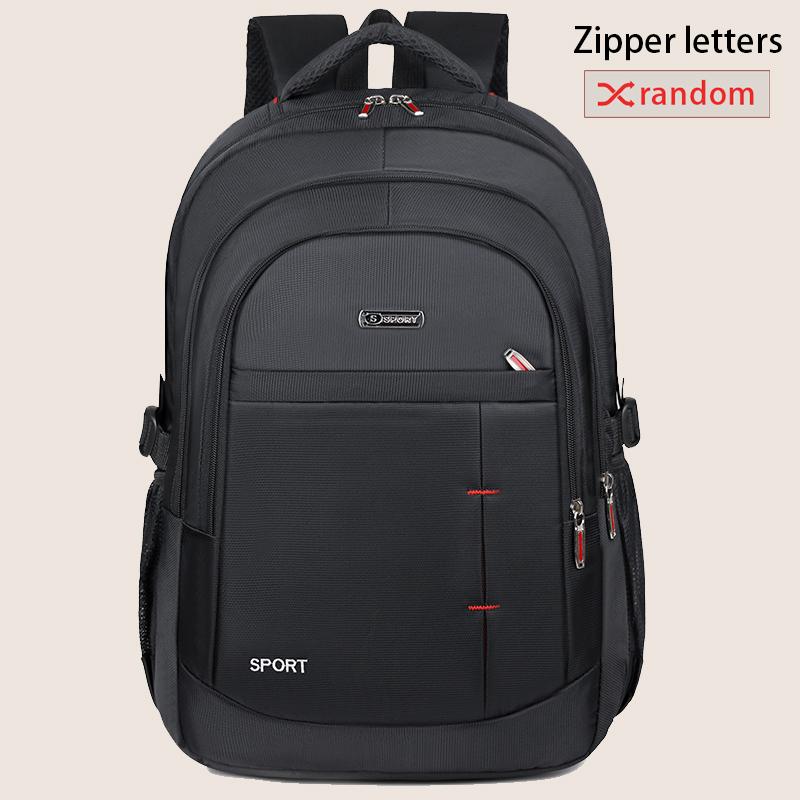 Large capacity laptop backpack - durable, waterproof, stylish unisex backpack with practical pockets - ideal for school and trav