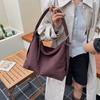 Vintage Suede Tote Bag, New Large-capacity Versatile Commuter Underarm Bag, Shoulder Messenger Bag.