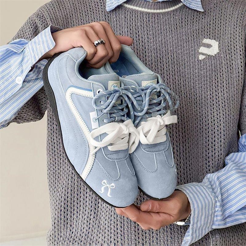 

Apple German training shoes women s Forrest Gump shoes spring and autumn racing board shoes new super soft casual sports shoes 40 синий