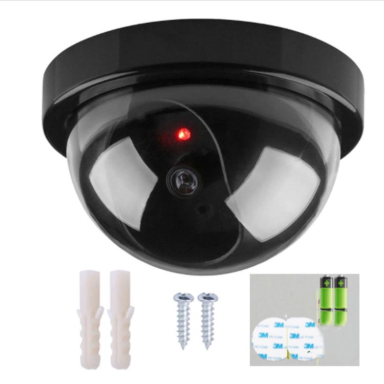 Simulated Indoor Dome Security Camera with LED Lights