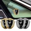 1 Stück 3D Metall Auto Kotflügel Karosserie Emblem Schild Aufkleber Auto Zubehör für Model 3 Model S Model X Model Y 2020 2021 2022