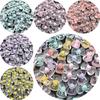 Loose Beads Beading Materials 10Pcs Handmade Jewelry Transparent Crafted DIY Heart Bow Beads for Jewelry Making Acrylic