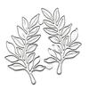 Leaves Cutting Dies for Crafts,Scrapbooking, Paper Cards, Cake Decoration,Crafts
