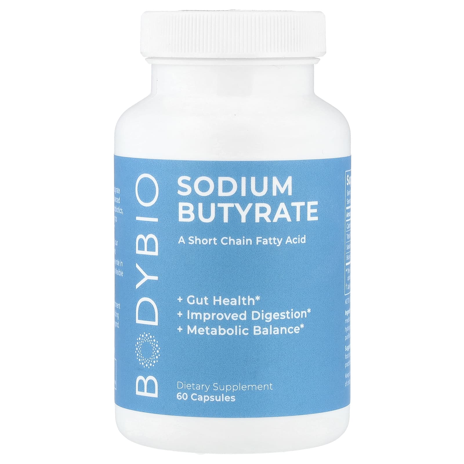 

Sodium Butyrate, 60 Capsules
