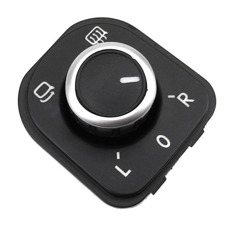 Durable-1 Piece Car Side Mirror Switch 5ND959565A Black Car Accessories For VW Golf A6 Tiguan Sagitar Magotan CC Passat 2005-201