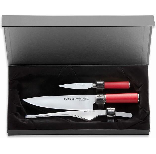 

Набор ножей F.Dick Red Spirit с коробкой, 3 предмета (81748000)