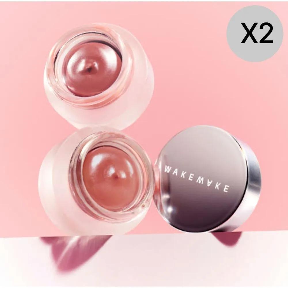 

WAKEMAKE Растушевывающий Пот для Щечек и Губ Тинт 07 Малиновый Розовый x2
