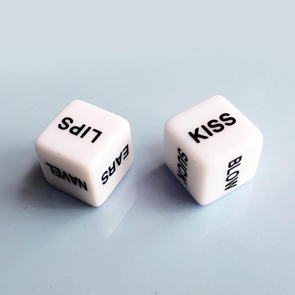 Black and White Erotic Dice: 16mm Teasing Game