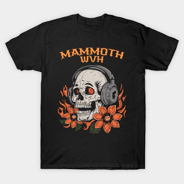 

Men Black Print T-shirt Mammoth Wvh No-Cut Transfer Paper Print Cotton Tshirt 4XL чорний