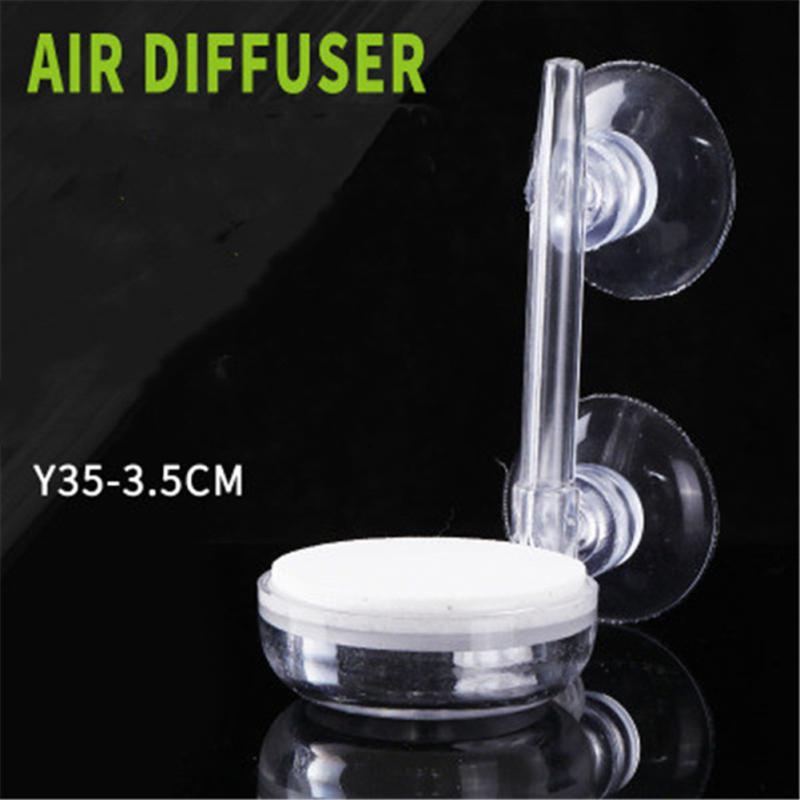 Akvárium Air Refiner Fish Tank Vzduchové čerpadlo Sandhead Nanometer Air Plate Aerator
