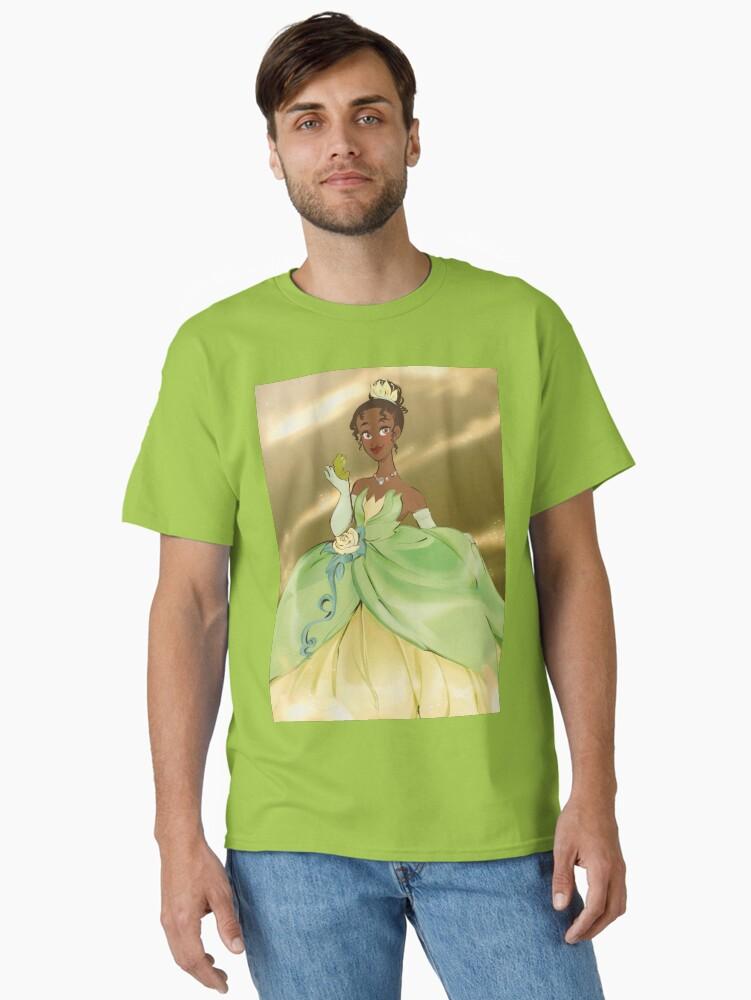 The Princess and the Frog Green dress Classic T-Shirt