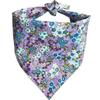 Tanpopo New Spring Summer Floral Dog Bandana Cute Triangle Scarf Printed Flowers Cotton Pet Bandana Kerchief Bibs Wholesale