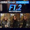 SIRUI Sniper 33mm Autofocus Camera Lens for Series Lens, F1.2 Wide-Angle APS-C A5, A6, A7, FX, A9, ZV-E (E-Mount, Black)