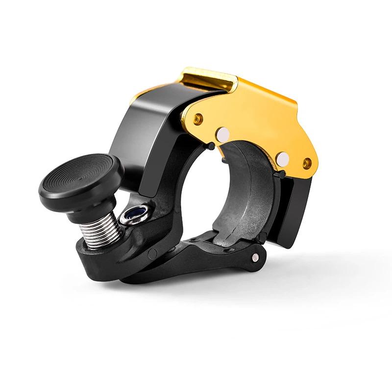 Bicycle Bell Mini Aluminum Alloy Mountain Road Bike Horn Outdoor Cycling Equipment Accessories Durable Loud Sound Safety Alert