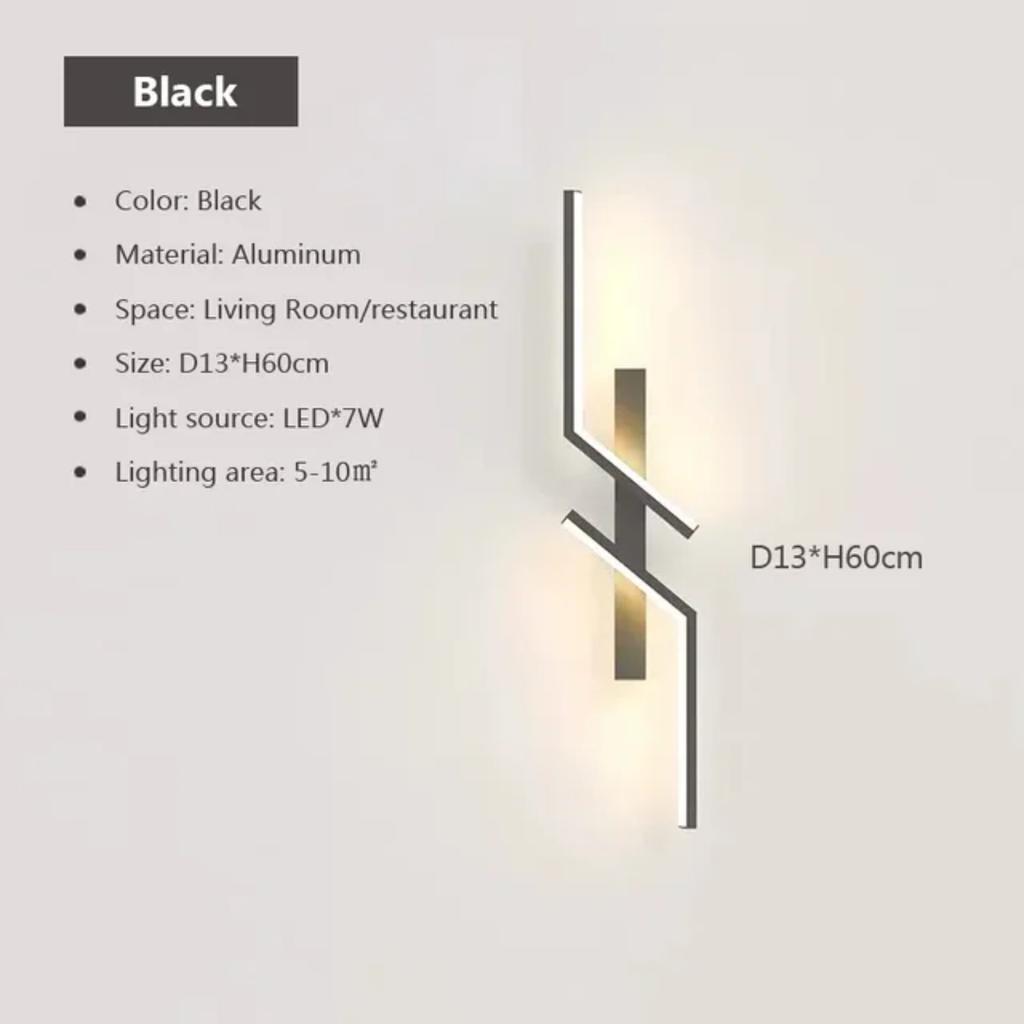 New Stylish and Elegant Contemporary Lighting Fixture for Your Home - Modern Long LED Wall Lamp Sconce To Enhance Living Room an