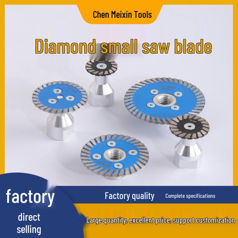 Diamond Angle Grinder Disc for Granite, Marble, Tile - Dry Cutting and Carving Saw Blade