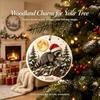 Cute Christmas Tree Pendant 2D Christmas Raccoon Ornament NEW Jimothy Raccoon Ornament  Party Decor