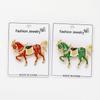 Enamel Horse Brooch for Women Animal Lapel Pins Party Accessories Valentine's Day Gifts