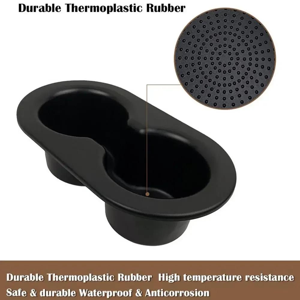 1Pc Car Seat Cup Holder Car Interior Organiser Storage Cup Holder For RAM 2002-2016 Rear Seat Car Drink Coffee Milk Cup Holder