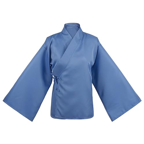 [Hosaku Co., Ltd.] Taisho Roman Hakama Kimono for Girls, Courtesan Yukata Cosplay, Cute Retro Floral Lolita Summer Festival One Size Fits All