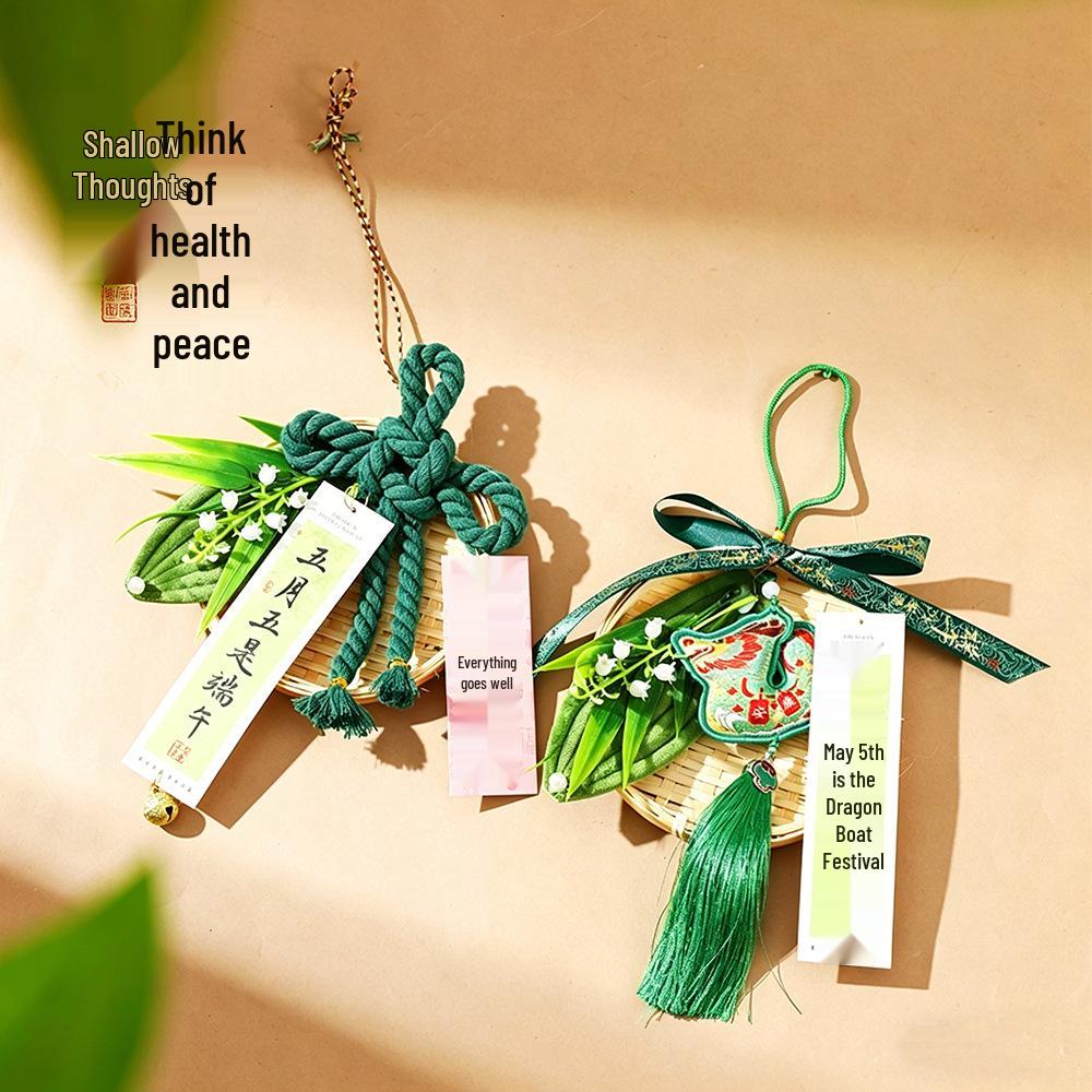 Dragon Boat Festival Door Handle Pendant: Blessing & Safety Decorative Sachet, Cultural & Creative Gift