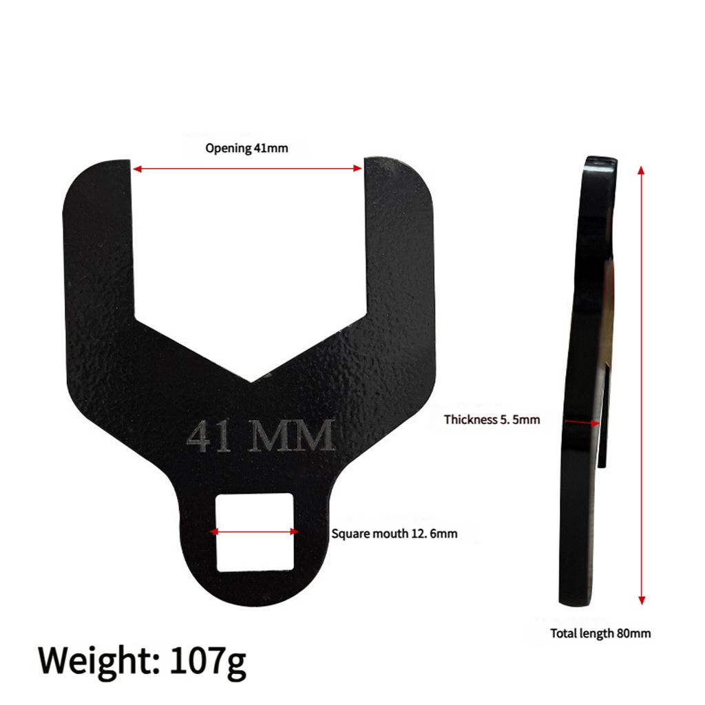 Professional Water Pump Timing Pulley Wrench Steel Construction 12.6mm Square Drive For Precise Adjustments