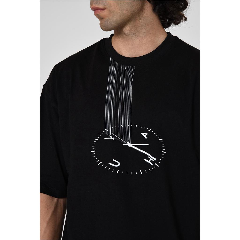 Clock Design White T-shirt 23