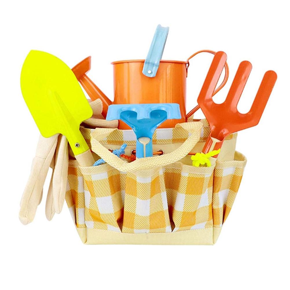 

Garden Play Tools Beach Toy with Carrying Bag Children s Garden Tool Set Gift for Kids