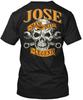 Jose The Man Myth Legend T-Shirt Made In the USA Size S To 5XL