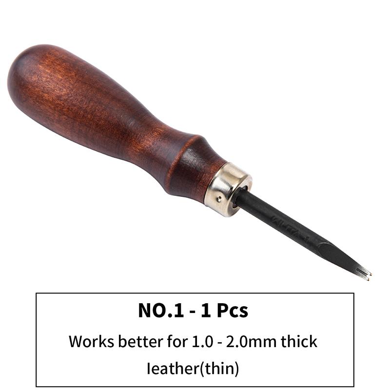 WUTA Sharp Leather Edge Beveler Edge Skiving Polishing Leather Tools DIY Belt Maker High Carbon Steel Leather Craft Beveller