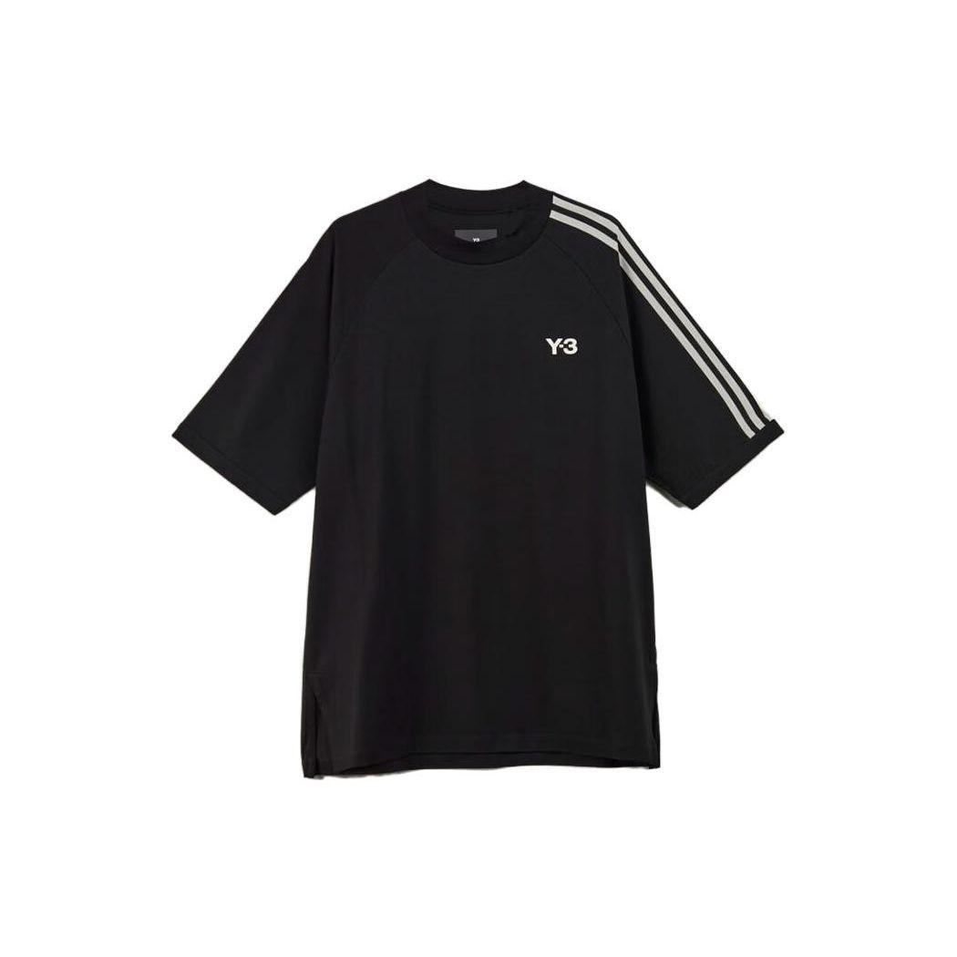 

Y-3 Футболка с коротким рукавом и принтом букв, унисекс, черная 38-H63065 M