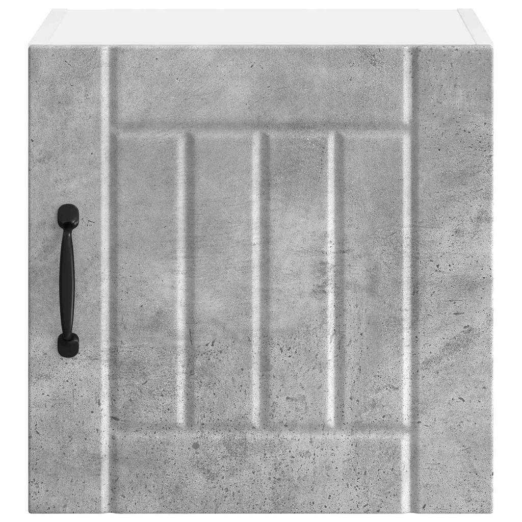 Wall Cabinet LUCCA 2 pcs Concrete Grey 40 x 31 x 40 cm Particleboard