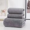 3Pcs/Set Bath Towel Coral Velvet Highly Absorbent Towels Soft Quick Drying Bath Towel Set for Bathroom Gym SPA Home Travel Hotel Kitchen