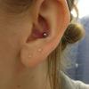 Piercing Labret Stud Lip Ear Cartilage Ring Invisible Piercing Lip Rings Labret Stud Bar Retainer