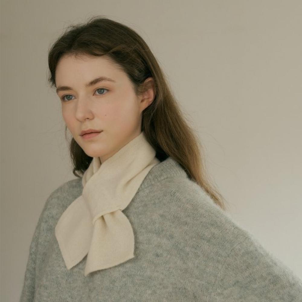 Bb De Soli De Pure Cashmere Muffler 3color grey