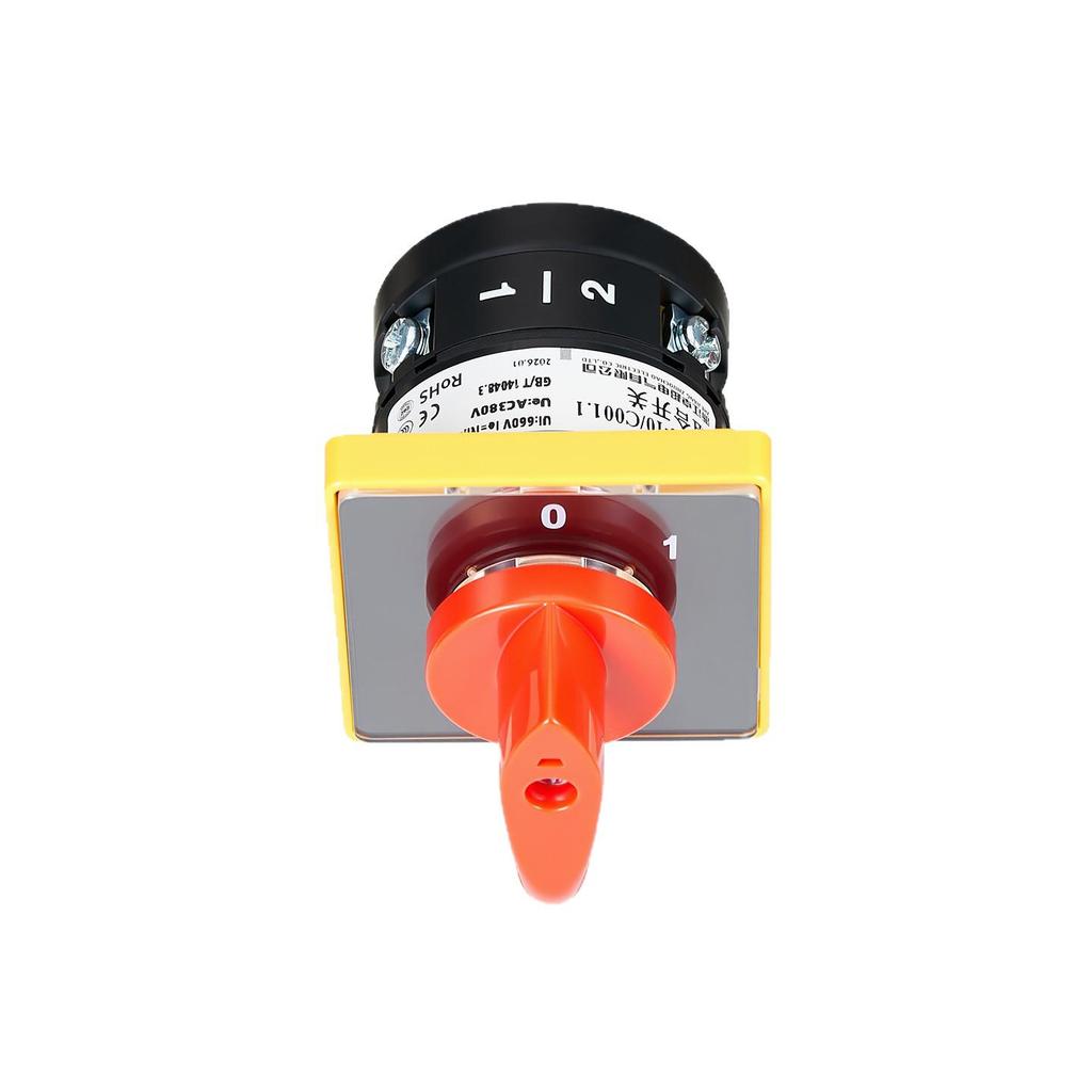 Zhuochao HZ5B-10/C001.1 Two-Speed One-Section 0-1 Universal Rotary Switch