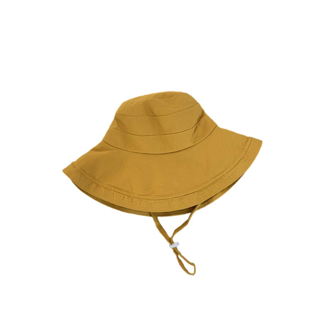 Fisherman Hat With Foldable For Outdoor Activities Big Brim Fisherman Hat Korean Sun Hat Providing Greater Shading Area yellow M