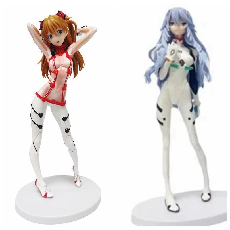 Theater Version Final Eva Broken Wave, Tomorrow Pandan Gray, Long Hair Ling Poli, Doll Ornament Boxed Figure