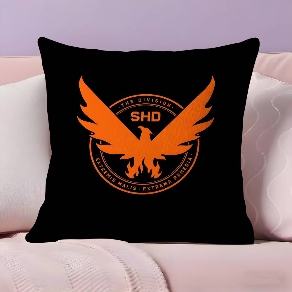 

Game Tom Clancys The Division 2 Pillow Case Pillowcase Ultra Soft Skin Friendly Fabric Cloud Like Comfort & Concealed Zipper 12x12Inch