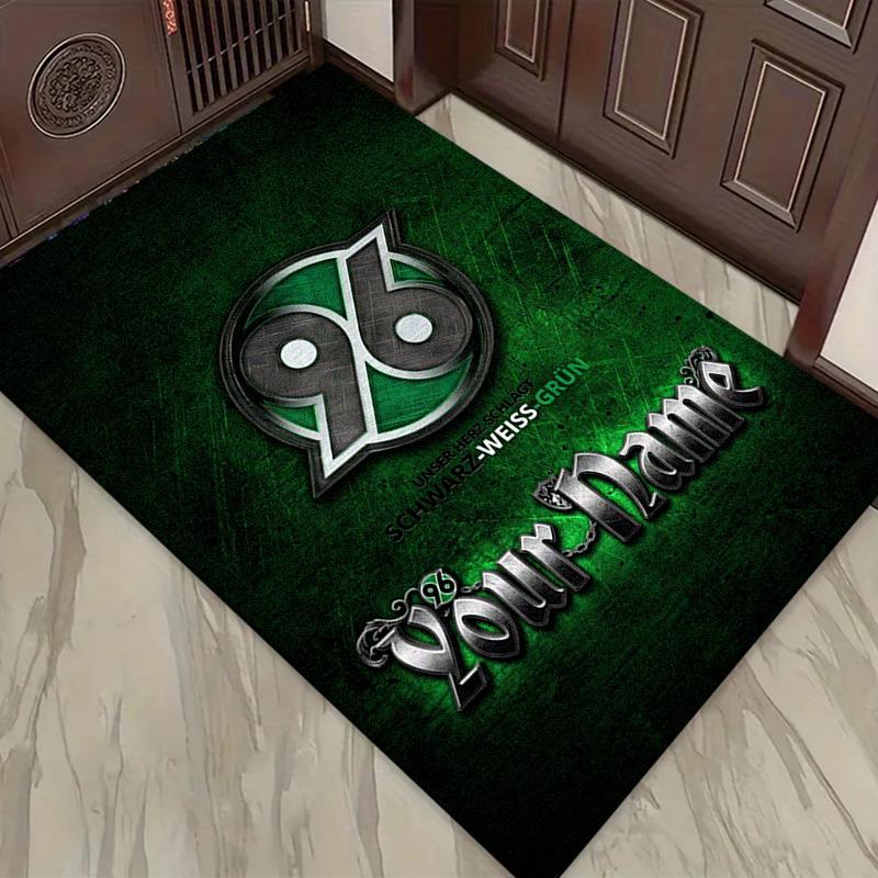 Name Custom Hannover 96 Carpet Rug for Living Room Bedroom Home Sofa Decoration,Kids play Non-slip Floor Mat