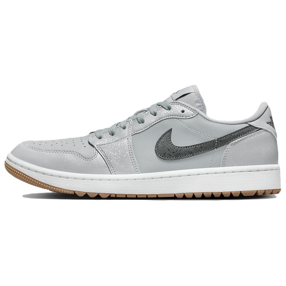 

new JORDAN 1 Retro Low Golf Wolf Grey Gum 37.5